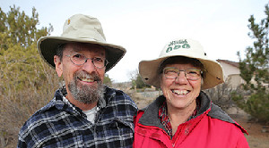 Photograph of Larry Marinel and Joanna Foster