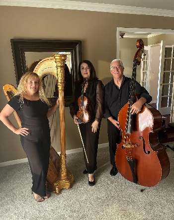Photograph 
    of Mary Law, Cecelia Yale, and Brad Lund